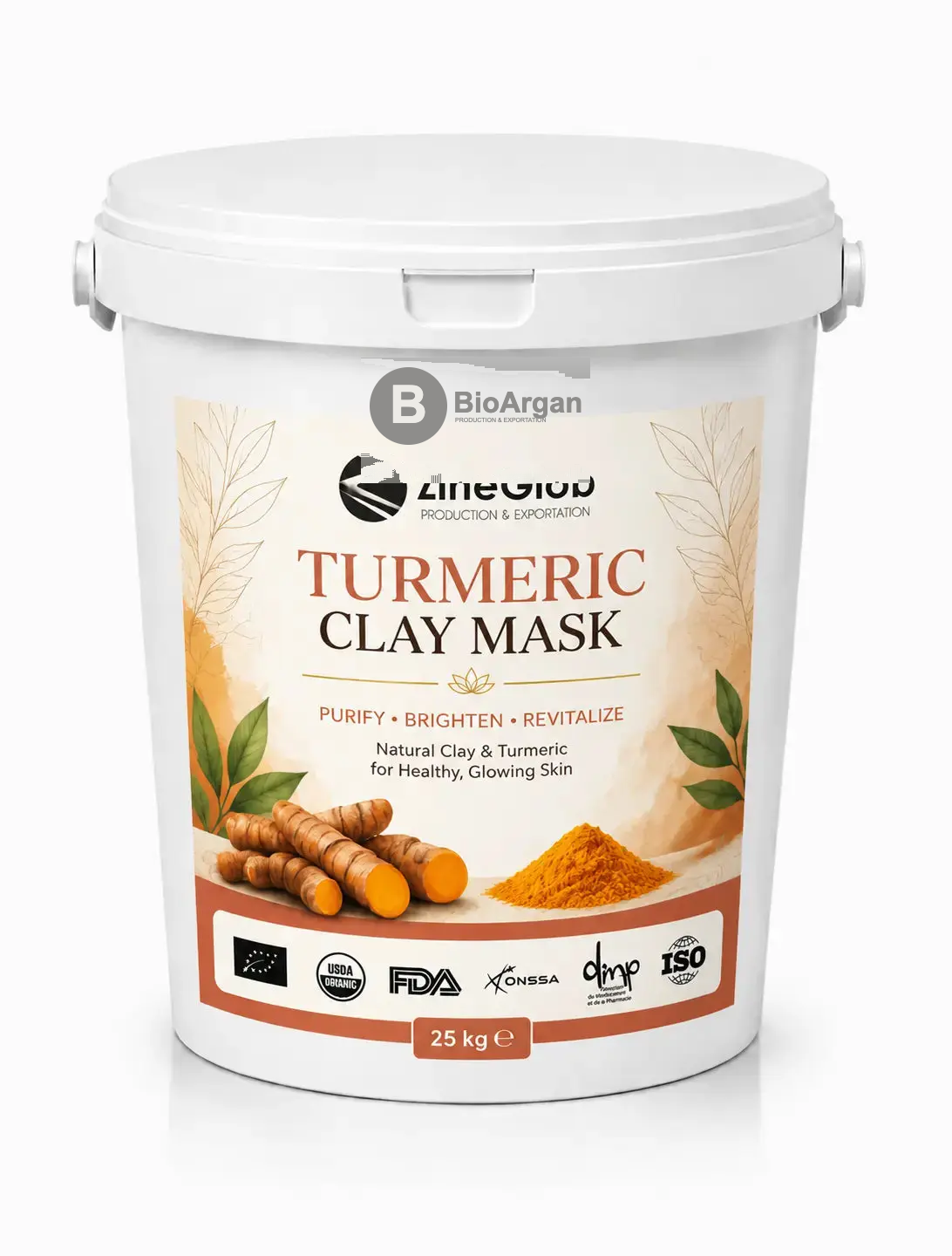 Bulk Turmeric Clay Mask