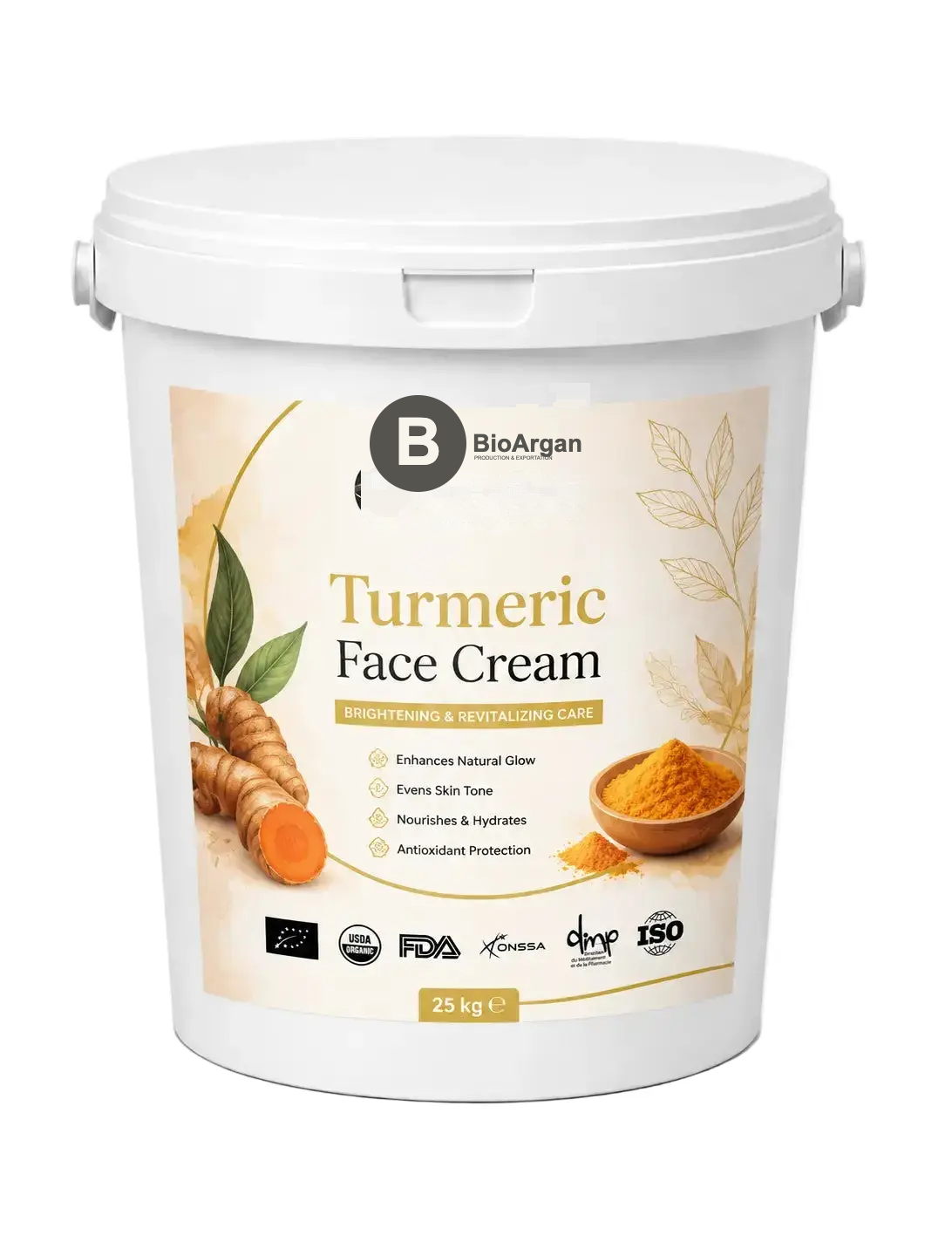 Bulk Turmeric Face Cream