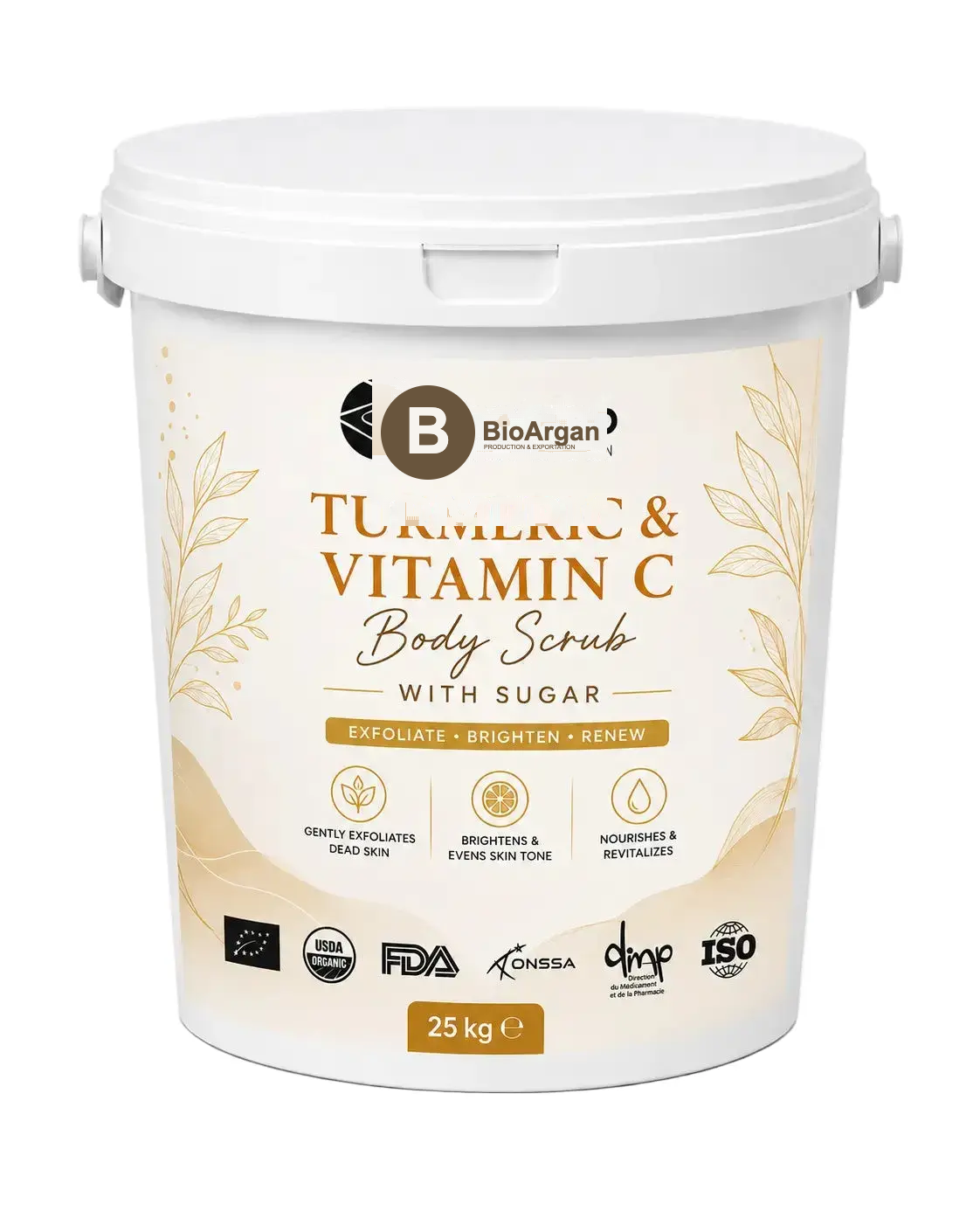 Bulk Turmeric Vitamin C Face Scrub