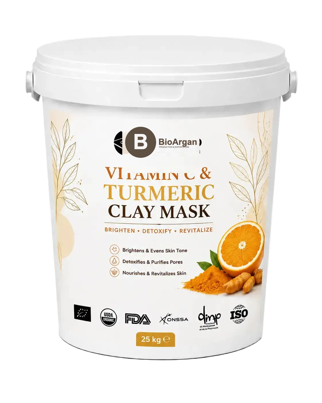 Bulk Vitamin C Turmeric Clay Mask
