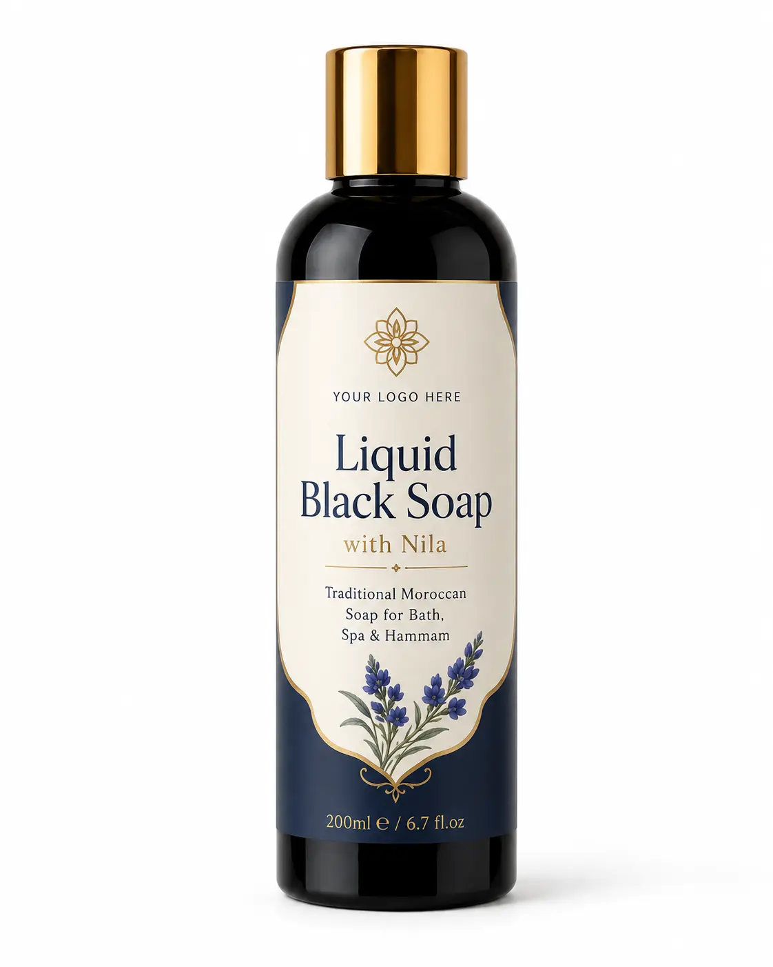 Bulk Liquid Black Soap with Moroccan Nila 5L & 10L