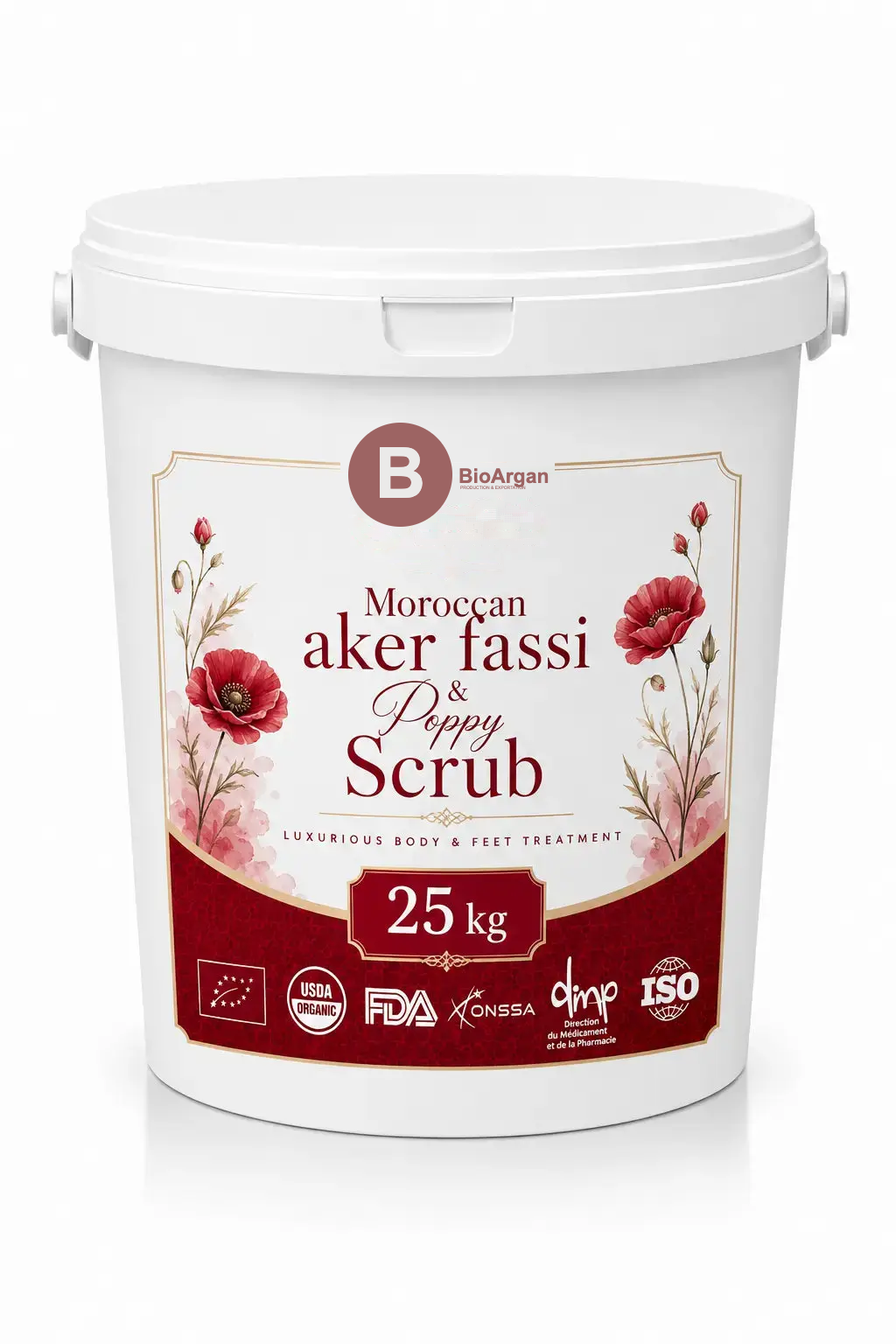 Aker Fassi papoila exfoliante — a granel — Productos de Aker Fassi