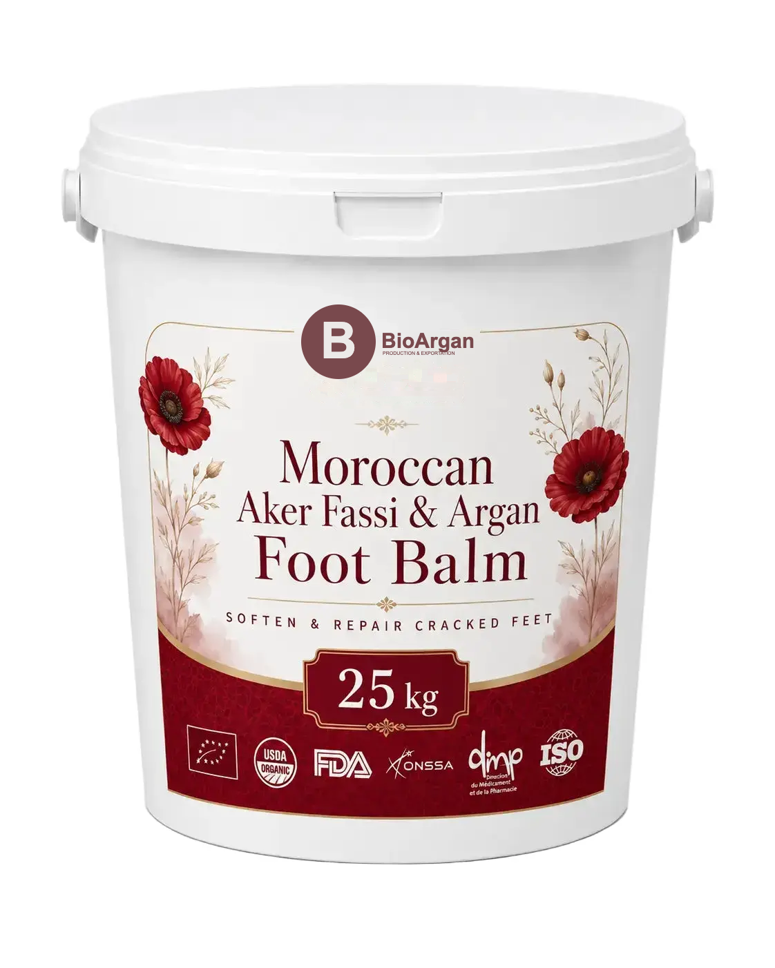 Aker Fassi Argan pieds Balm — en vrac — Produits à l’Aker Fassi