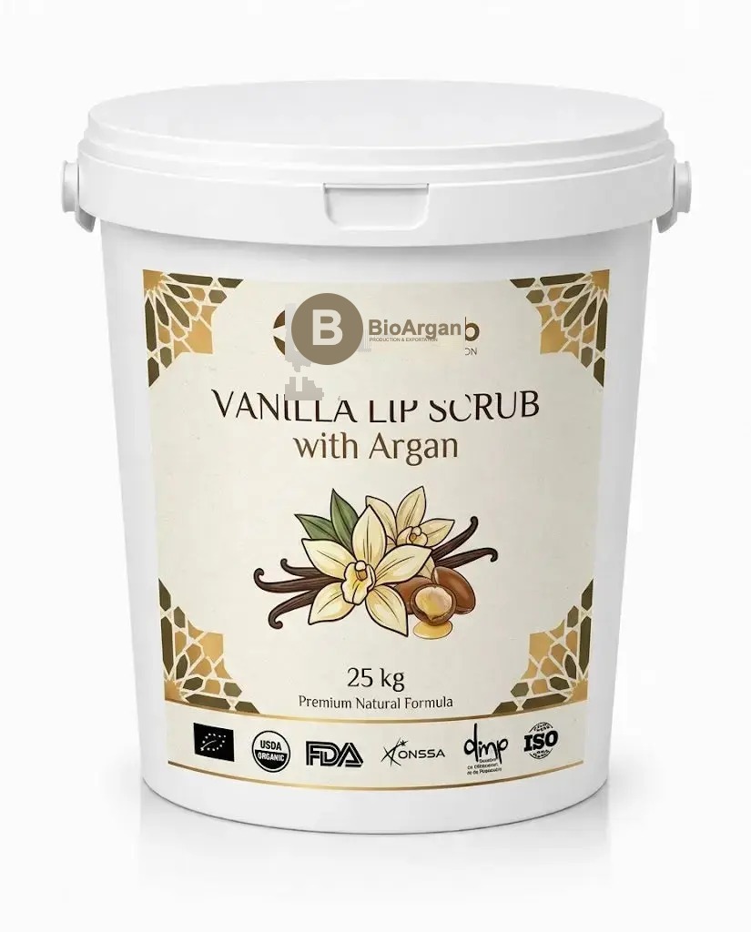 vanille sucre lèvres gommage — en vrac — Produits de soin des lèvres