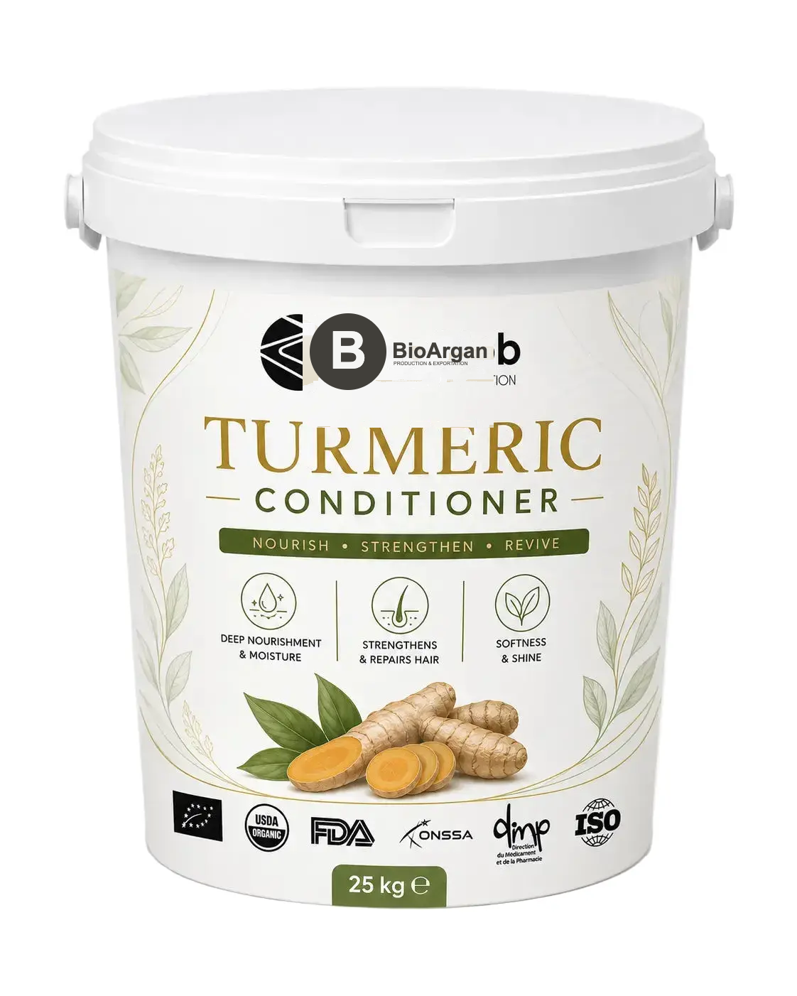 curcuma condicionador — a granel — Produtos de curcuma